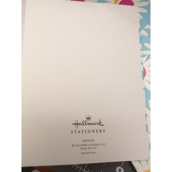 Hallmark Stationary 12 Thank You Cards w/ Envelopes Colorful Flower Pattern  New - Picture 7 of 9